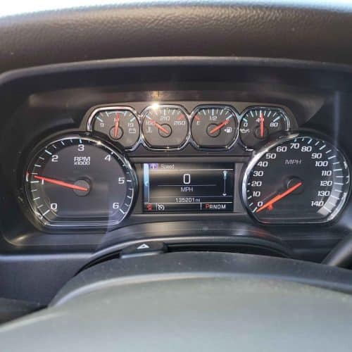 Driver side console view of Interior driver side view of 2014 Chevrolet Silverado 1500 LT | Used Cars at Liedman Motors