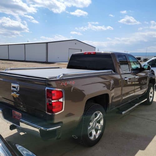 Rear exterior view with toneau cover of 2014 Chevrolet Silverado 1500 LT | Used Cars at Liedman Motors