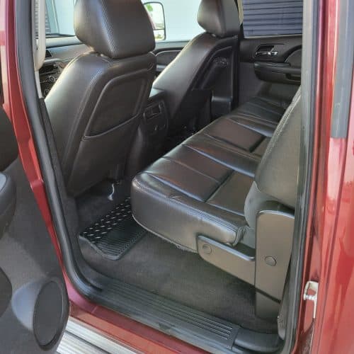 2013 Chevrolet Silverado 2500 LTZ Diesel Back Seat View