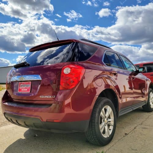 rear view of 2011 Chevy Equinox LT