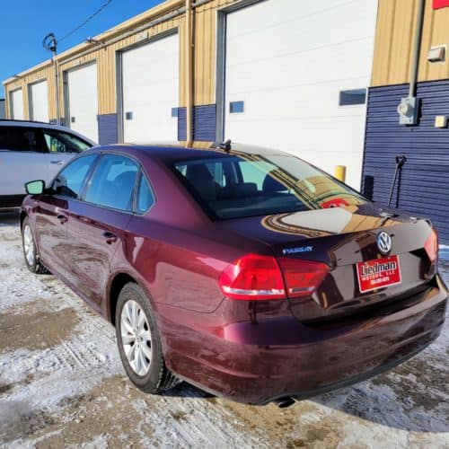 2014 Volkswagen Passat Wolfsburg Edition Rear Drivers Side View