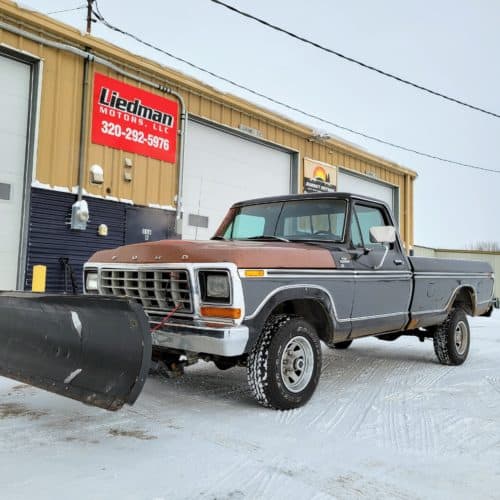 1979 Ford F-150 Plow TruckDrivers Front View