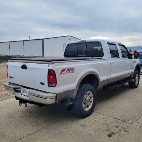 2006 Ford F350 Super Duty Crew Cab King Ranch Rear Passenger Side View