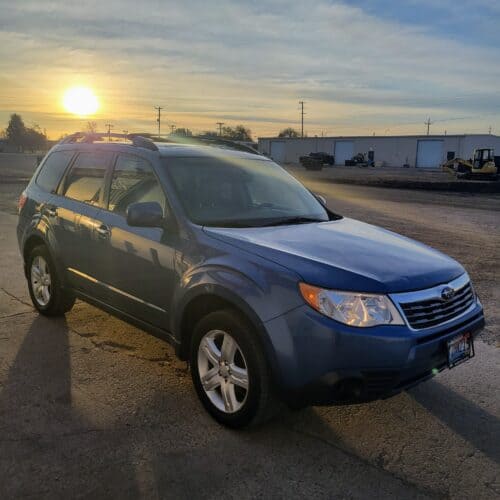 2009 Subaru Forester Front Passenger Side View