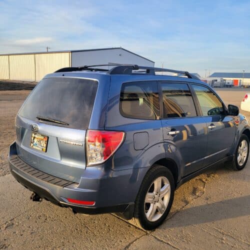 2009 Subaru Forester Rear Passenger Side View