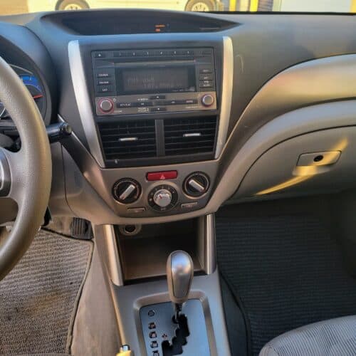 2009 Subaru Forester Dash Controls