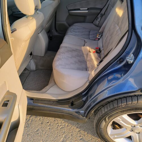 2009 Subaru Forester Rear Interior