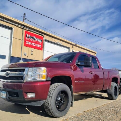 2008 Chevrolet Silverado 1500 LTZ Front Drivers Side View