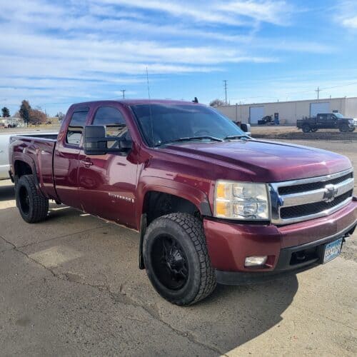 2008 Chevrolet Silverado 1500 LTZ Front Passenger Side View