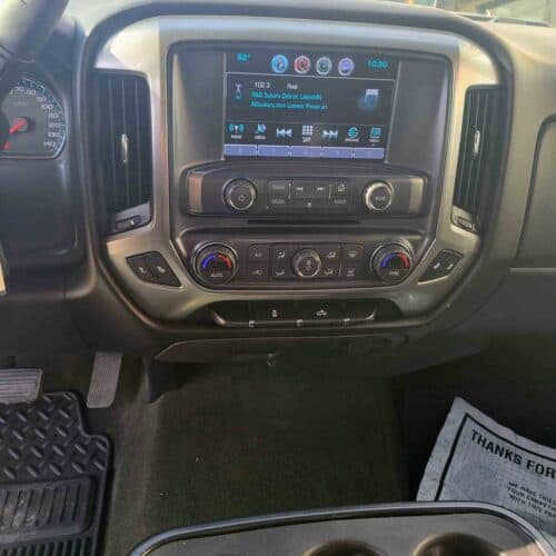 2017 Chevrolet Silverado LT Dash Controls 2
