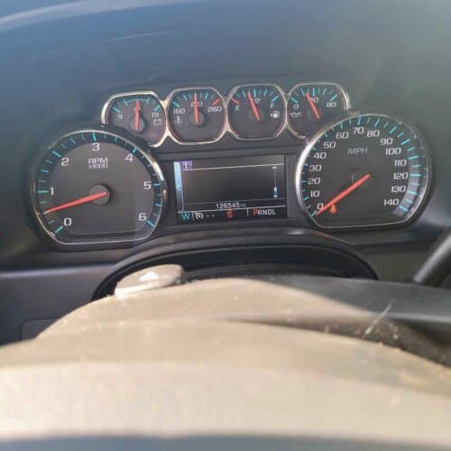 2017 Chevrolet Silverado LT Dash